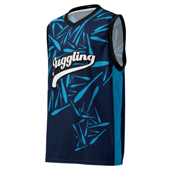 Juggling Recycled unisex jersey - Blue