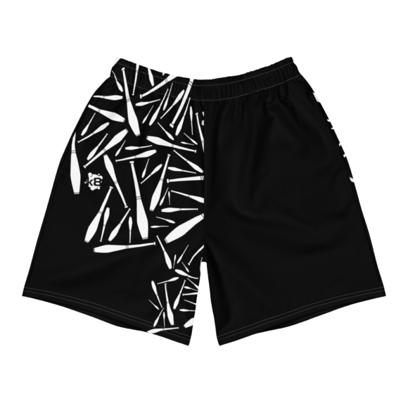 Unisex Athletic Long Shorts Juggling Black - Image 2