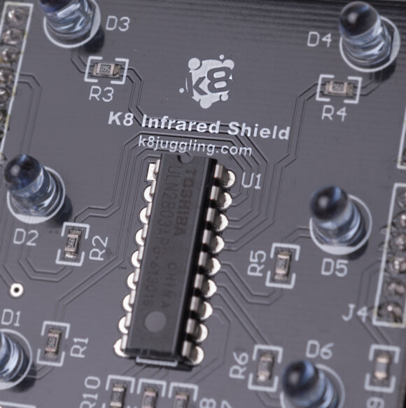 K8 Infrared Shield for Music & Juggling Synchro